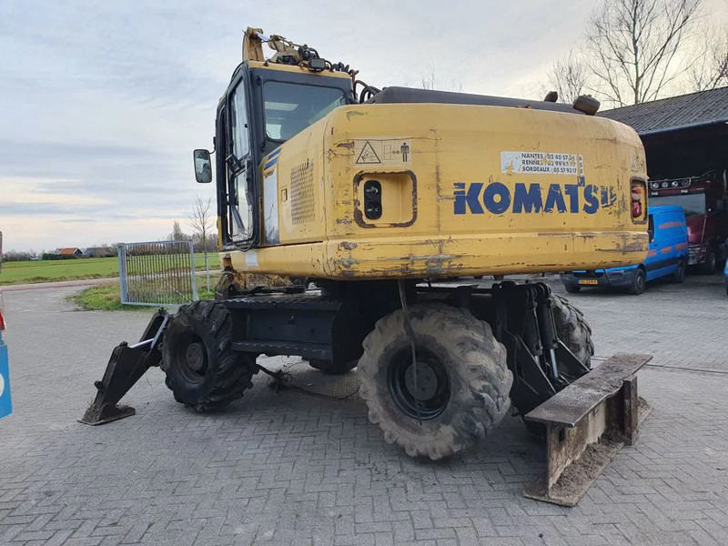 Komatsu PW180-7K - حفار ذو عجلات: صورة 4 Komatsu PW180-7K - حفار ذو عجلات: صورة 4