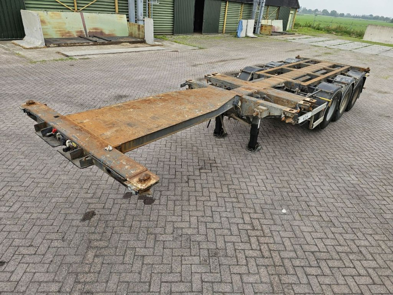 Pacton MFCC Multi - Lifting axle - 2x20FT / 40FTHC / 45FTHC - ناقل حاوية/ نصف مقطورة بحاوية: صورة 1 Pacton MFCC Multi - Lifting axle - 2x20FT / 40FTHC / 45FTHC - ناقل حاوية/ نصف مقطورة بحاوية: صورة 1