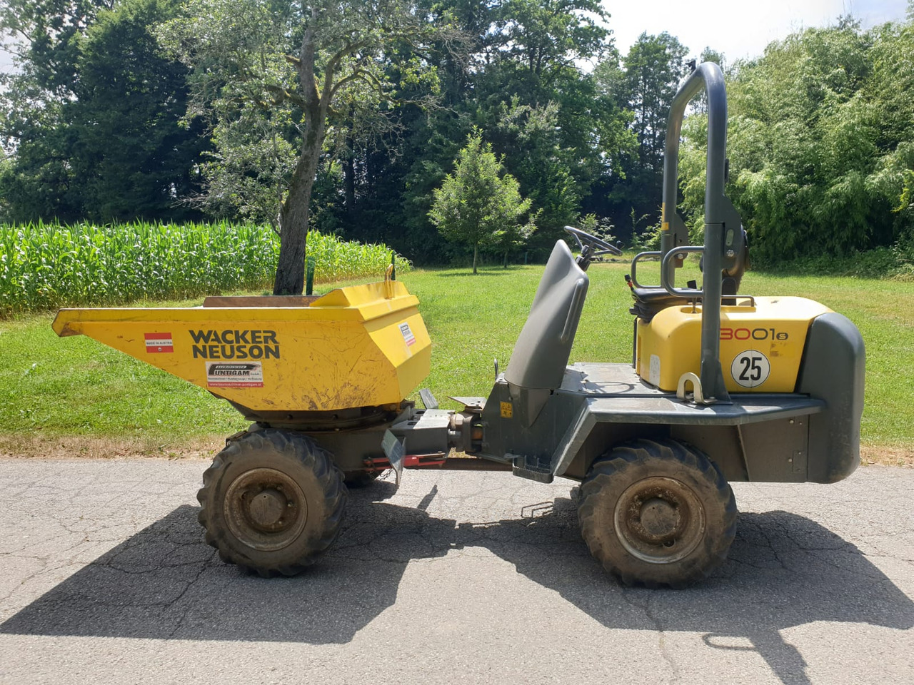 WACKER NEUSON 3001 - شاحنة قلاب التعدين: صورة 1 WACKER NEUSON 3001 - شاحنة قلاب التعدين: صورة 1
