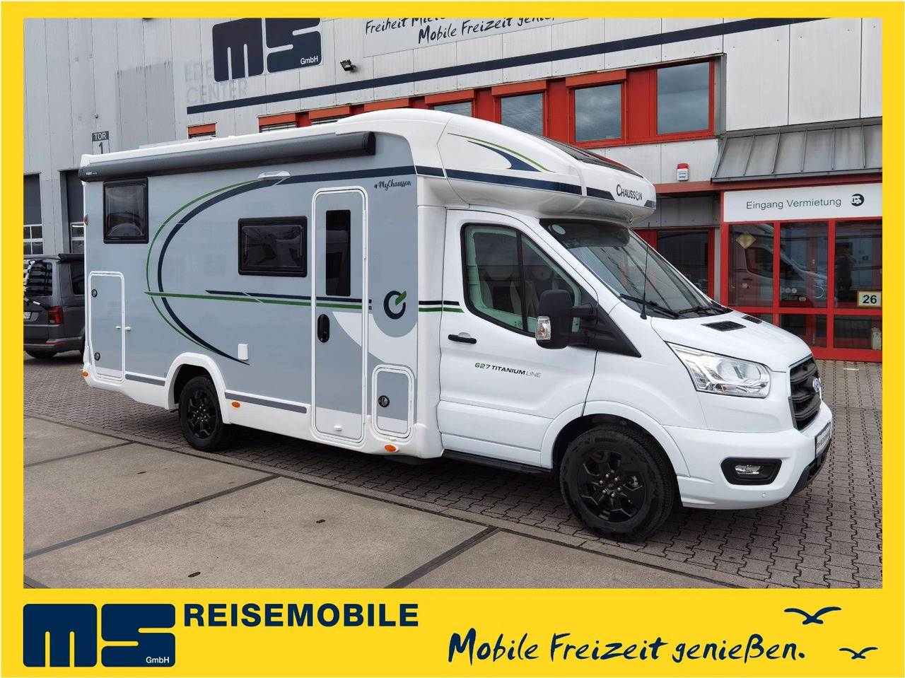 Chausson 627 TITANIUM / -2026- / 165PS-8G. / EINZELBETTEN - موتر هوم شبه متكامل: صورة 1 Chausson 627 TITANIUM / -2026- / 165PS-8G. / EINZELBETTEN - موتر هوم شبه متكامل: صورة 1
