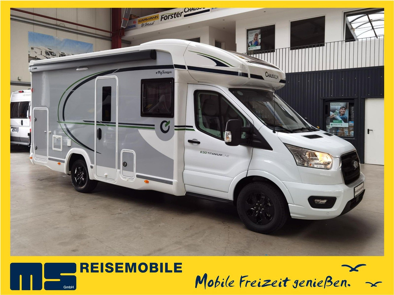 Chausson 630 TITANIUM / - 2026 - / EINZEL.- HUBBETTEN - موتر هوم شبه متكامل: صورة 1 Chausson 630 TITANIUM / - 2026 - / EINZEL.- HUBBETTEN - موتر هوم شبه متكامل: صورة 1