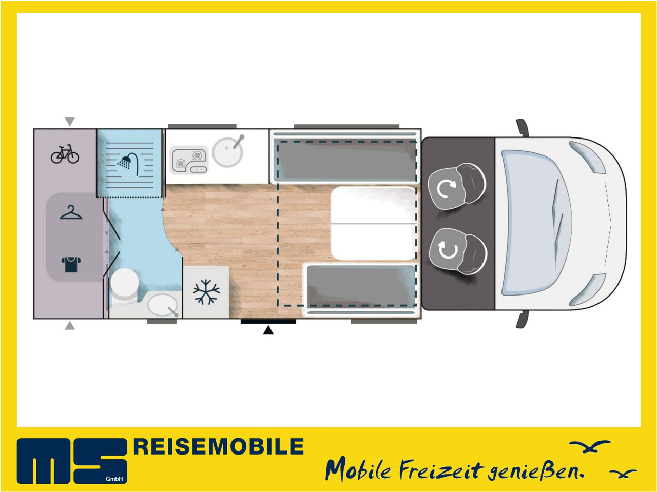 Chausson 640 TITANIUM / MODELL 2026 / 165PS / XXL-HUBBETT - موتر هوم شبه متكامل: صورة 2 Chausson 640 TITANIUM / MODELL 2026 / 165PS / XXL-HUBBETT - موتر هوم شبه متكامل: صورة 2
