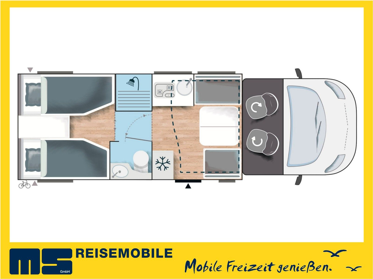 Chausson 797 TITANIUM / - 2026 - / 4.1T. / EINZELBETTEN - موتر هوم شبه متكامل: صورة 2 Chausson 797 TITANIUM / - 2026 - / 4.1T. / EINZELBETTEN - موتر هوم شبه متكامل: صورة 2