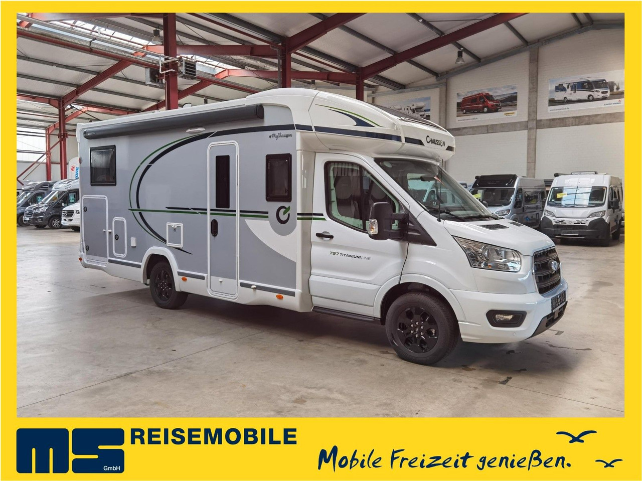 Chausson 797 TITANIUM / - 2026 - / 4.1T. / EINZELBETTEN - موتر هوم شبه متكامل: صورة 1 Chausson 797 TITANIUM / - 2026 - / 4.1T. / EINZELBETTEN - موتر هوم شبه متكامل: صورة 1