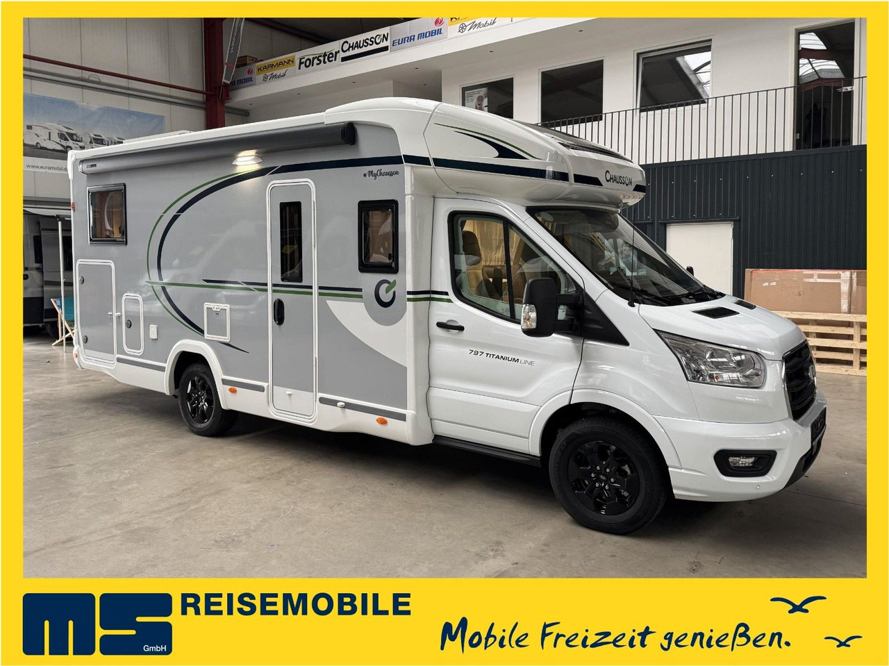 Chausson 797 TITANIUM / - 2026 - / 4.1T. / EINZELBETTEN - موتر هوم شبه متكامل: صورة 1 Chausson 797 TITANIUM / - 2026 - / 4.1T. / EINZELBETTEN - موتر هوم شبه متكامل: صورة 1