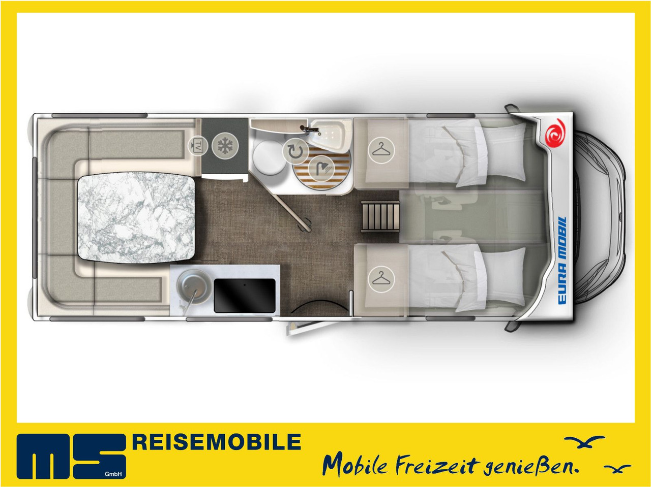 Eura Mobil ACTIVA ONE 650 HS / MOD. 2026 / TOP- AUSSTATTUNG - موتر هوم سقف عالي: صورة 2 Eura Mobil ACTIVA ONE 650 HS / MOD. 2026 / TOP- AUSSTATTUNG - موتر هوم سقف عالي: صورة 2