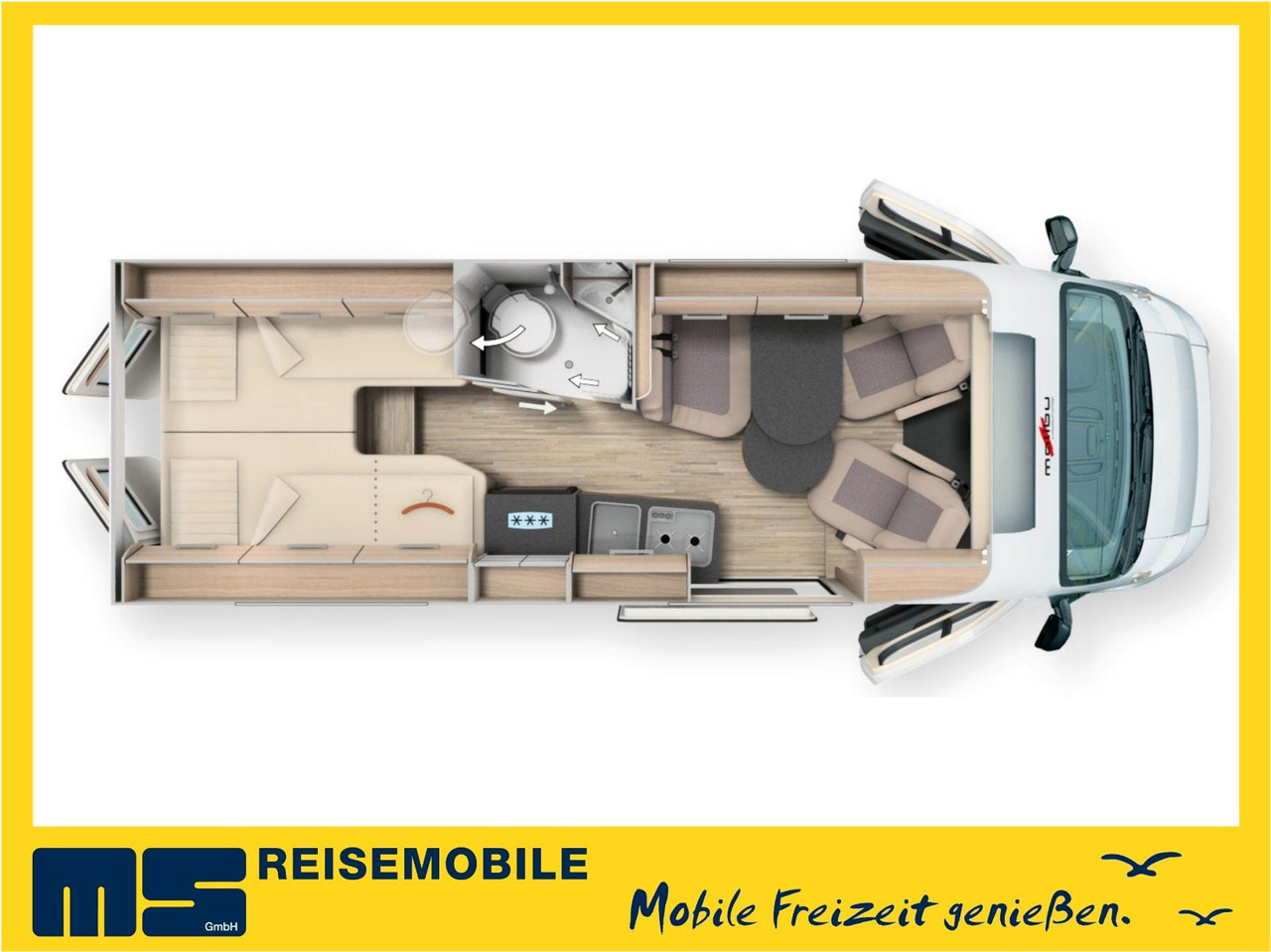 Malibu VAN COMFORT GT- 640 LE / NAVIGATION & KEYLESS - كرفان فان: صورة 2 Malibu VAN COMFORT GT- 640 LE / NAVIGATION & KEYLESS - كرفان فان: صورة 2