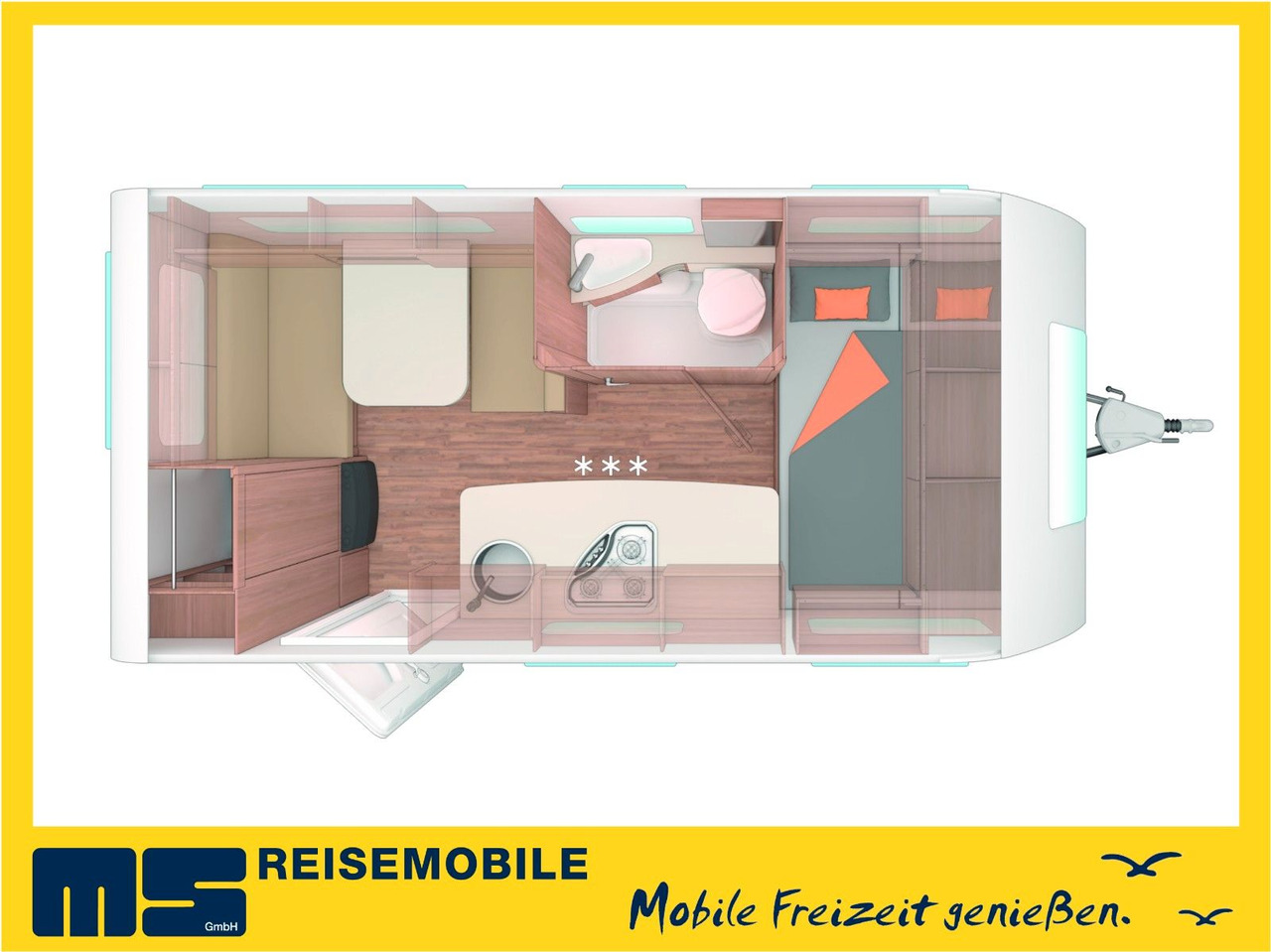 Weinsberg CARAONE 420 QD / - 2026 -/ ADVANCE & SMART PAKET - كرفان سحب: صورة 2 Weinsberg CARAONE 420 QD / - 2026 -/ ADVANCE & SMART PAKET - كرفان سحب: صورة 2