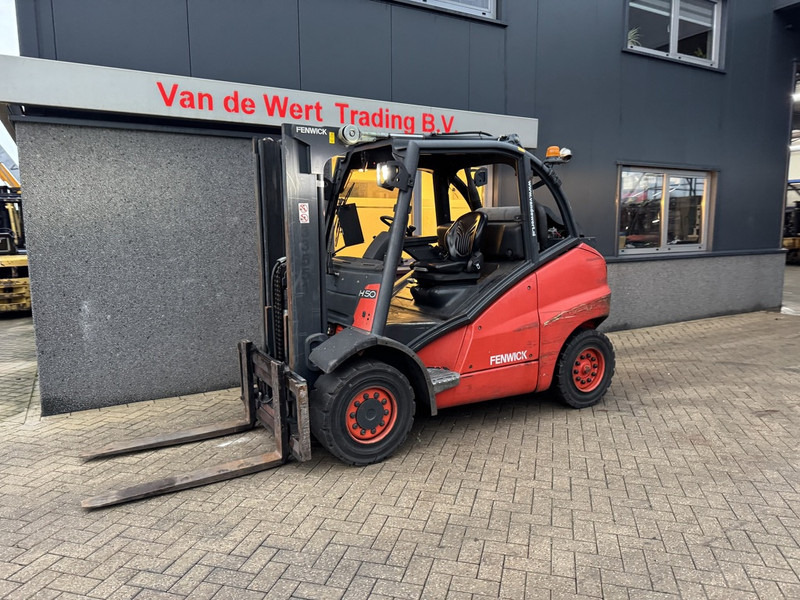 Linde H50T Duplo 270 Freelift / Sideshift / 4e Functie LPG 2007 6 Cilinder Container Truck - رافعة شوكية تعمل بالغاز: صورة 2 Linde H50T Duplo 270 Freelift / Sideshift / 4e Functie LPG 2007 6 Cilinder Container Truck - رافعة شوكية تعمل بالغاز: صورة 2