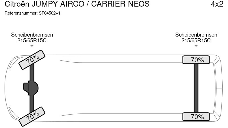شاحنة توصيل مبردة Citroën Jumpy AIRCO / CARRIER NEOS: صورة 14