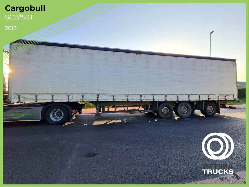 Schmitz Cargobull SCB*S3T / HUBDACH / TOIT LEVANT / HEFDAK /DRAAIAS -ESSIEUX VIRREUR - DREHACHSE - نصف مقطورة بستائر جانبية: صورة 1 Schmitz Cargobull SCB*S3T / HUBDACH / TOIT LEVANT / HEFDAK /DRAAIAS -ESSIEUX VIRREUR - DREHACHSE - نصف مقطورة بستائر جانبية: صورة 1