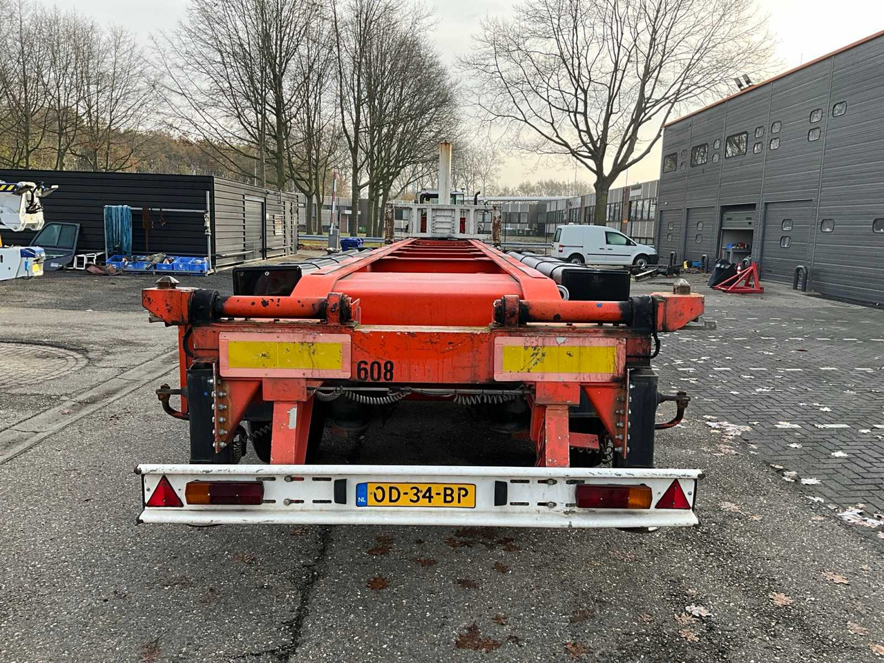 1993 BENALU PCB40 ALUMINUM CONTAINER CHASSIS TIPPER OD-34-BP - نصف مقطورة: صورة 4 1993 BENALU PCB40 ALUMINUM CONTAINER CHASSIS TIPPER OD-34-BP - نصف مقطورة: صورة 4