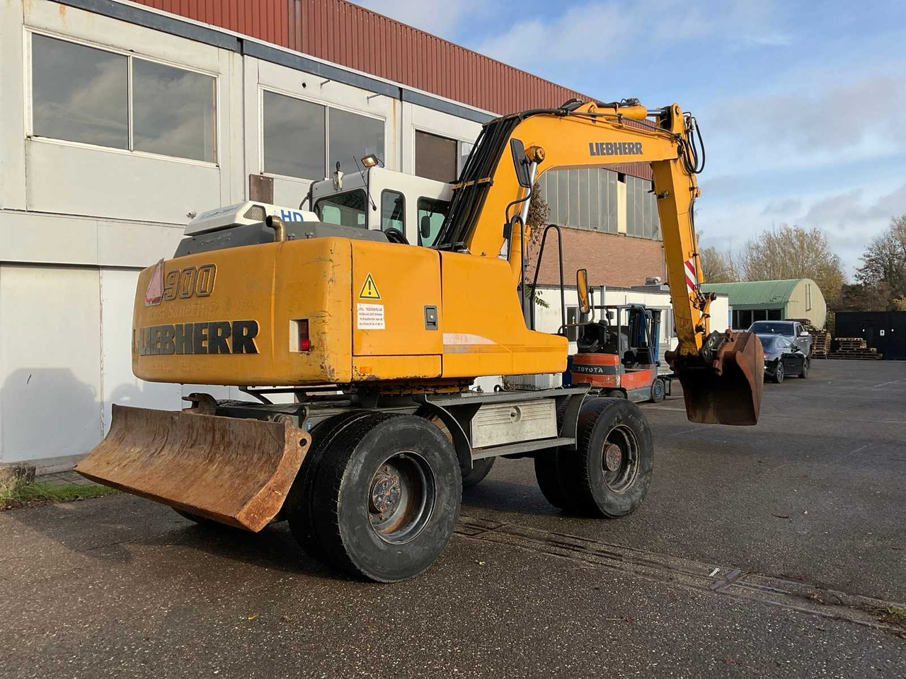 2001 LIEBHERR A 900 B LITRONIC WHEELED EXCAVATOR - حفار ذو عجلات: صورة 4 2001 LIEBHERR A 900 B LITRONIC WHEELED EXCAVATOR - حفار ذو عجلات: صورة 4