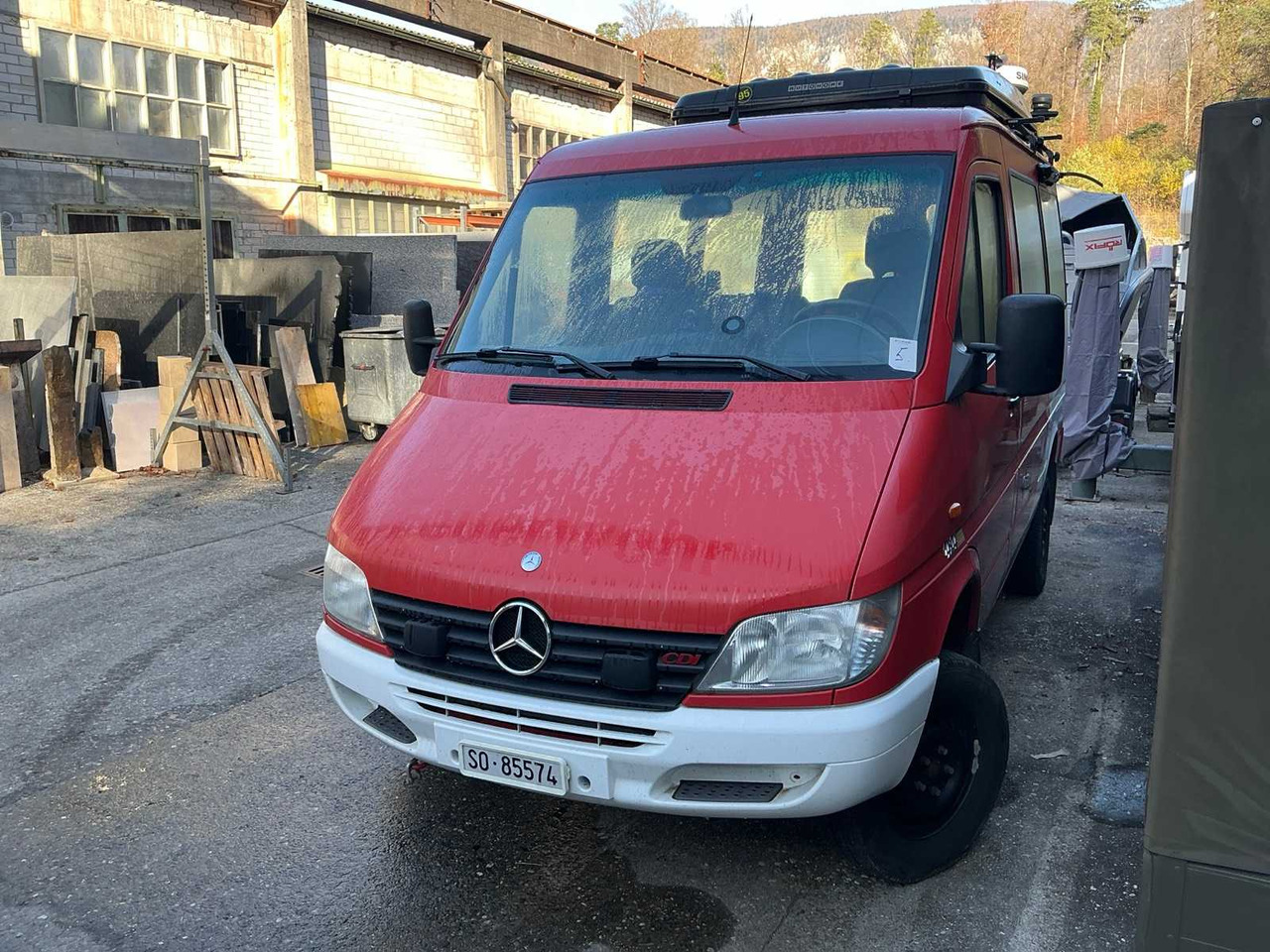2001 MERCEDES-BENZ 313 CDI 4X4 CAMPER / VAN - شاحنة توصيل مغلقة: صورة 2 2001 MERCEDES-BENZ 313 CDI 4X4 CAMPER / VAN - شاحنة توصيل مغلقة: صورة 2