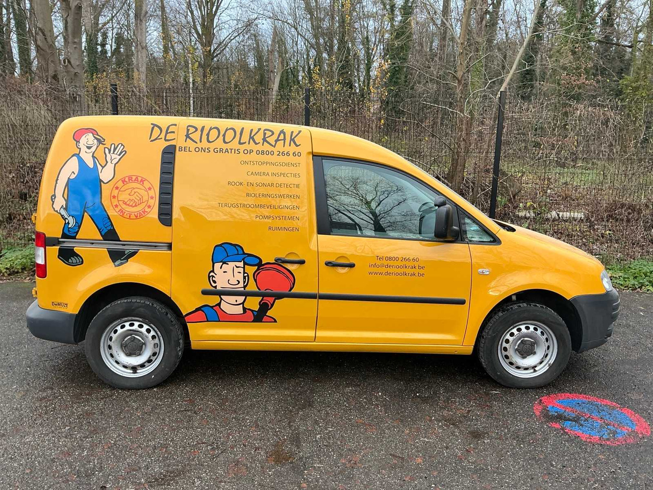 2008 VOLKSWAGEN CADDY COMMERCIAL VEHICLE - شاحنة توصيل مغلقة: صورة 4 2008 VOLKSWAGEN CADDY COMMERCIAL VEHICLE - شاحنة توصيل مغلقة: صورة 4