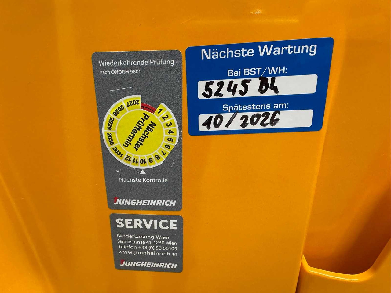 رافعة شوكية 2013 JUNGHEINRICH EJC220 2,000KG STACKER PALLET TRUCK ANT FREE LIFT: صورة 18 رافعة شوكية 2013 JUNGHEINRICH EJC220 2,000KG STACKER PALLET TRUCK ANT FREE LIFT: صورة 18