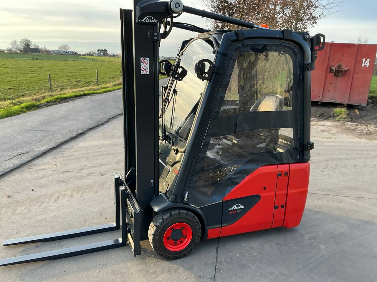رافعة شوكية 2023 LINDE E15-02 FORKLIFT: صورة 44