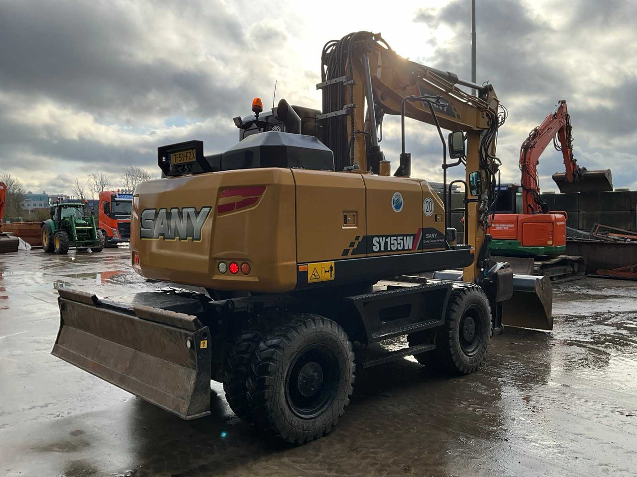 2023 SANY SY155W WHEELED EXCAVATOR - حفار ذو عجلات: صورة 4 2023 SANY SY155W WHEELED EXCAVATOR - حفار ذو عجلات: صورة 4