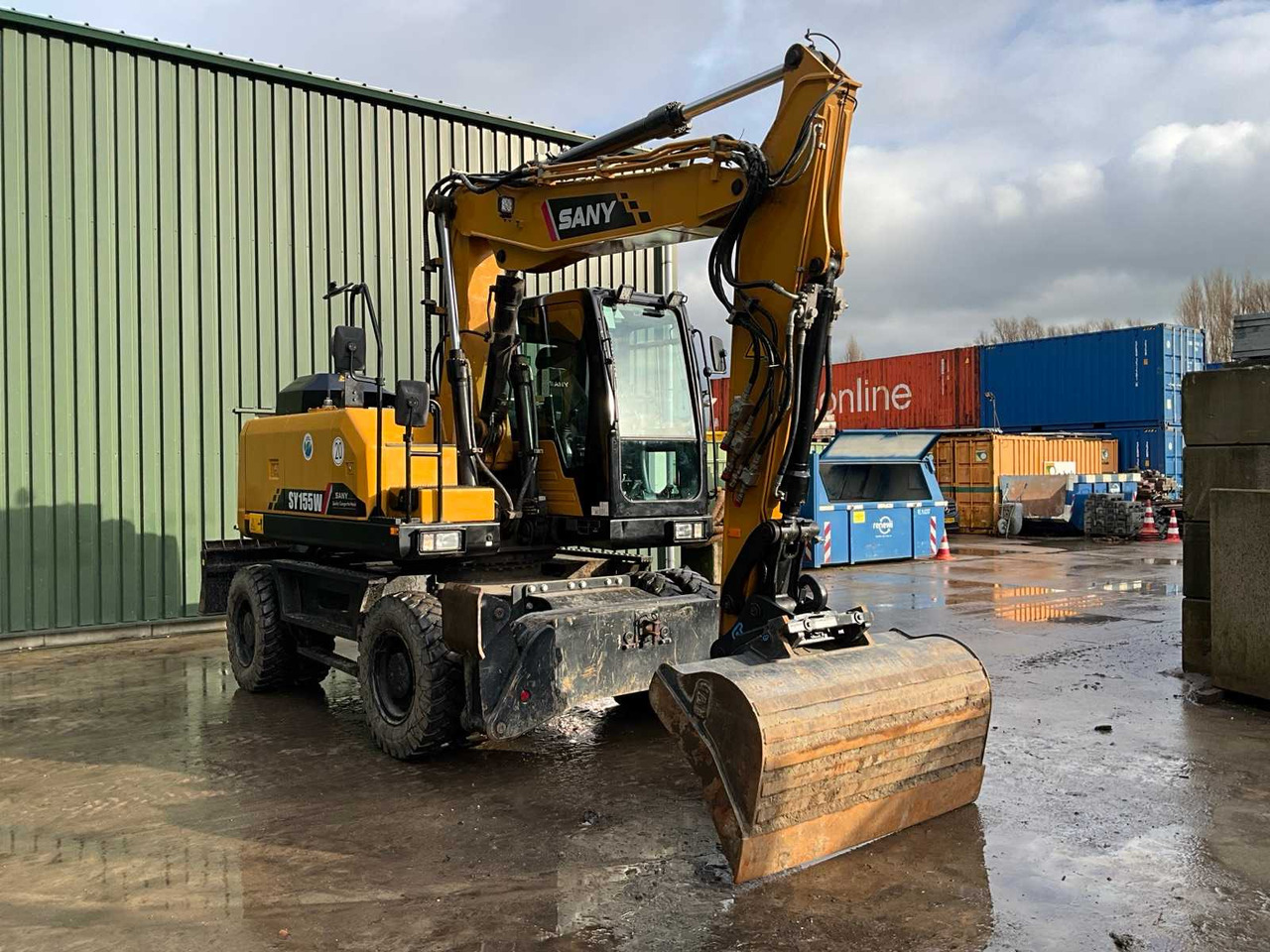 2023 SANY SY155W WHEELED EXCAVATOR - حفار ذو عجلات: صورة 2 2023 SANY SY155W WHEELED EXCAVATOR - حفار ذو عجلات: صورة 2