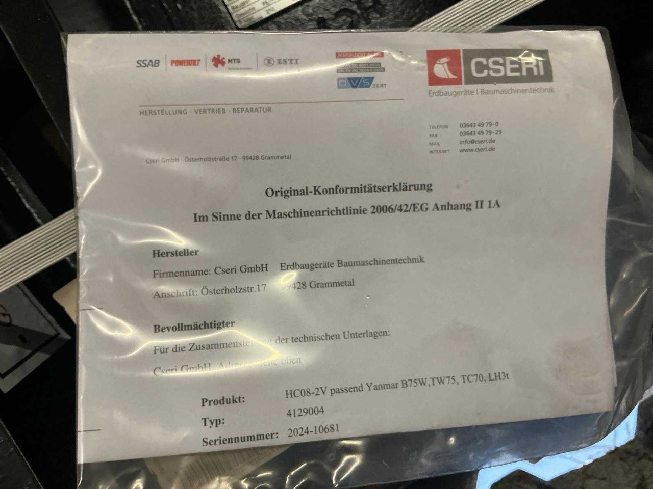 2024 YANMAR HCSW08-2V QUICK COUPLER, HYDR. - اللودر بعجل: صورة 5 2024 YANMAR HCSW08-2V QUICK COUPLER, HYDR. - اللودر بعجل: صورة 5