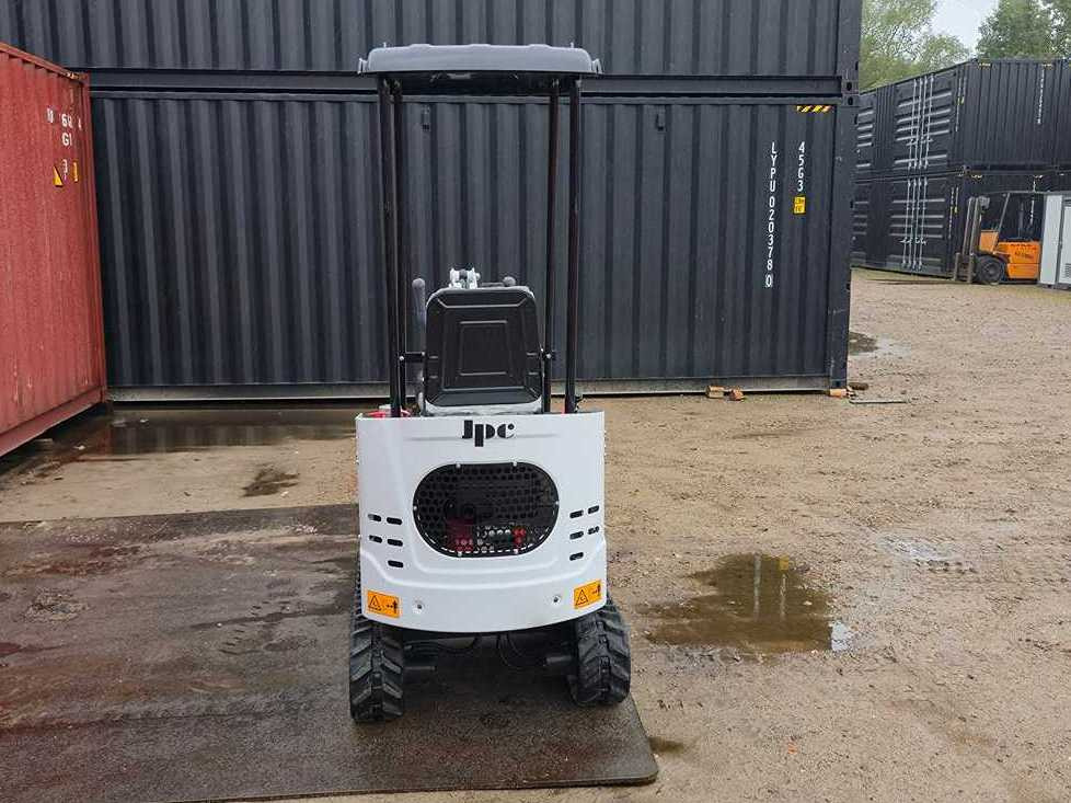 حفار صغير 2025 - JPC - KV12 - WHITE - MINI EXCAVATOR: صورة 6