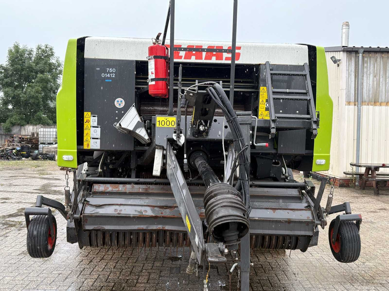 CLAAS ROLLANT 455 UNIWRAP 750 - آلة بالات دائرية: صورة 2 CLAAS ROLLANT 455 UNIWRAP 750 - آلة بالات دائرية: صورة 2