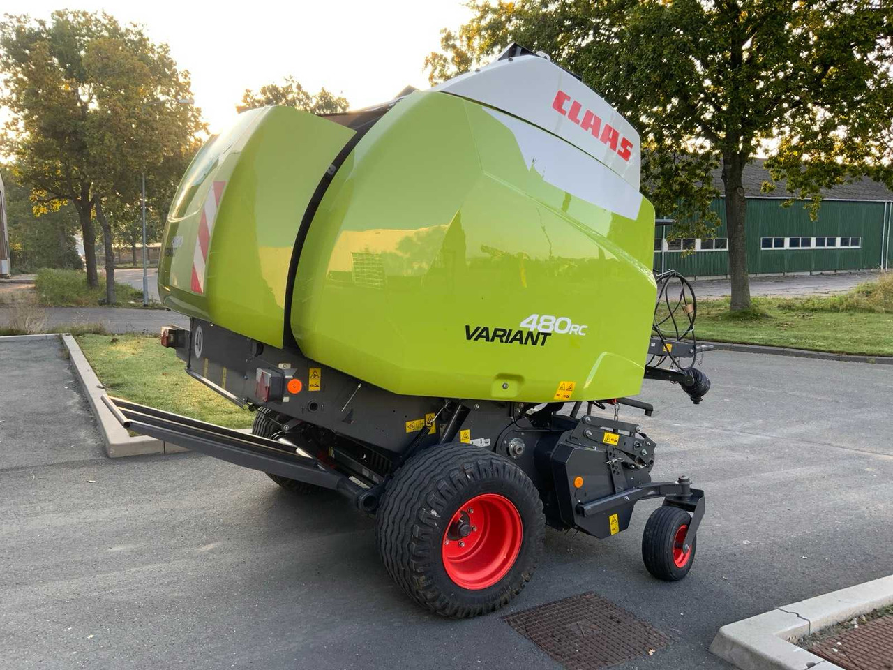 Claas 480 RC - آلة بالات دائرية: صورة 1 Claas 480 RC - آلة بالات دائرية: صورة 1