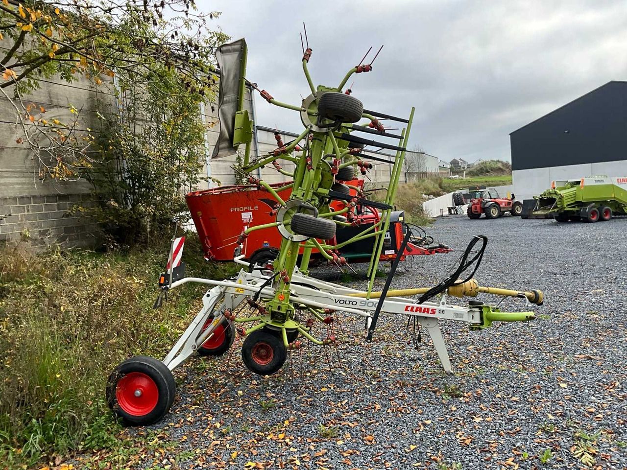 Claas Volto 900T - ماكينات نشر التبن: صورة 4 Claas Volto 900T - ماكينات نشر التبن: صورة 4