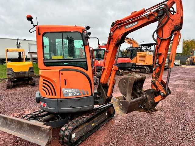 DOOSAN DX 27Z MINI CRAWLER EXCAVATOR 2.7 TON - حفار صغير: صورة 1 DOOSAN DX 27Z MINI CRAWLER EXCAVATOR 2.7 TON - حفار صغير: صورة 1