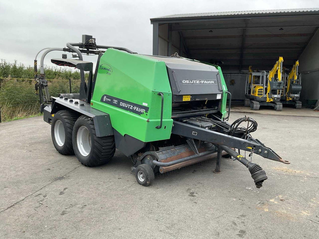 Deutz-Fahr Fixmaster 235 - آلة بالات دائرية, آلة لف بالات: صورة 1 Deutz-Fahr Fixmaster 235 - آلة بالات دائرية, آلة لف بالات: صورة 1