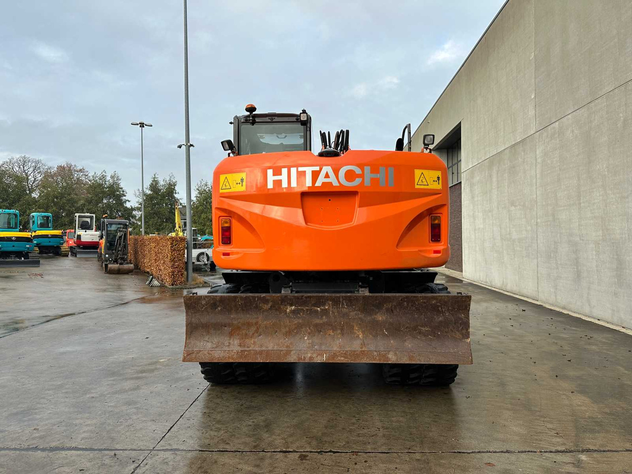 HITACHI - 2012 - ZX145W-3 - WHEELED EXCAVATOR - حفار ذو عجلات: صورة 5 HITACHI - 2012 - ZX145W-3 - WHEELED EXCAVATOR - حفار ذو عجلات: صورة 5