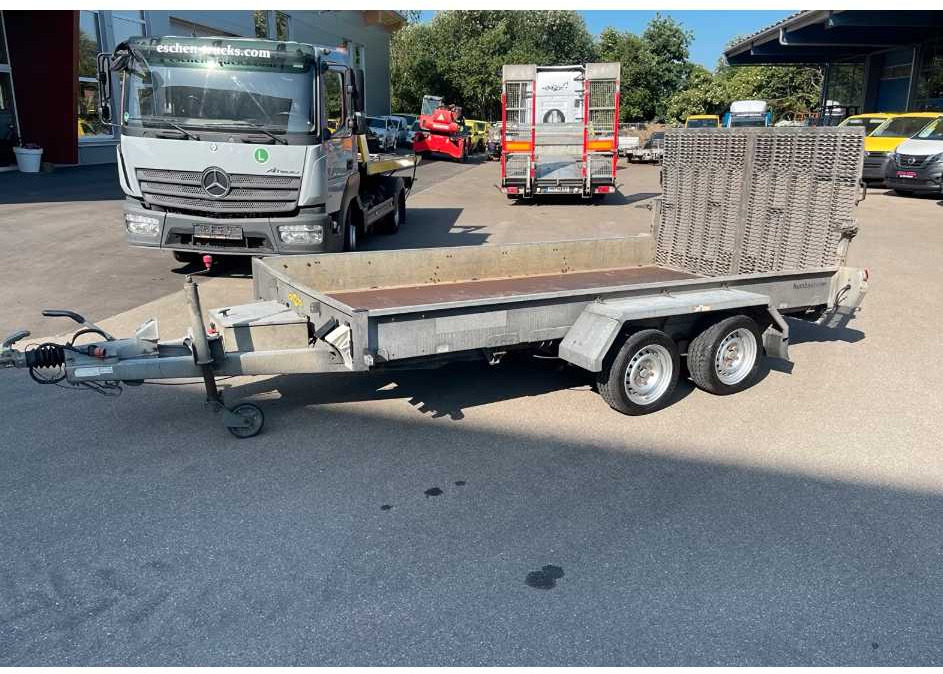 Humbaur Maschinentransporter - مقطورة رزاعية: صورة 2 Humbaur Maschinentransporter - مقطورة رزاعية: صورة 2
