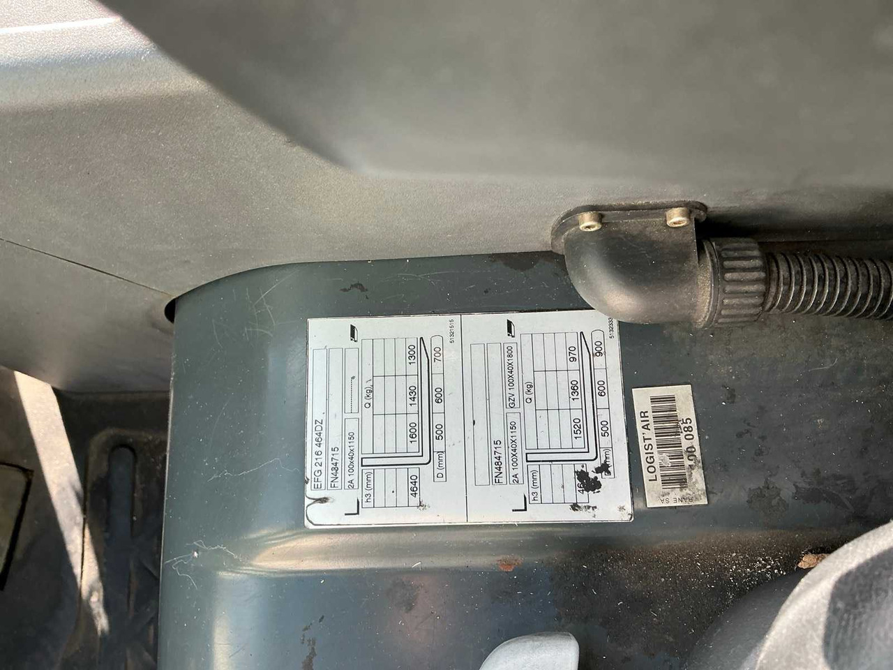 رافعة شوكية JUNGHEINRICH - 2015 - EFG216 - FORKLIFT: صورة 16