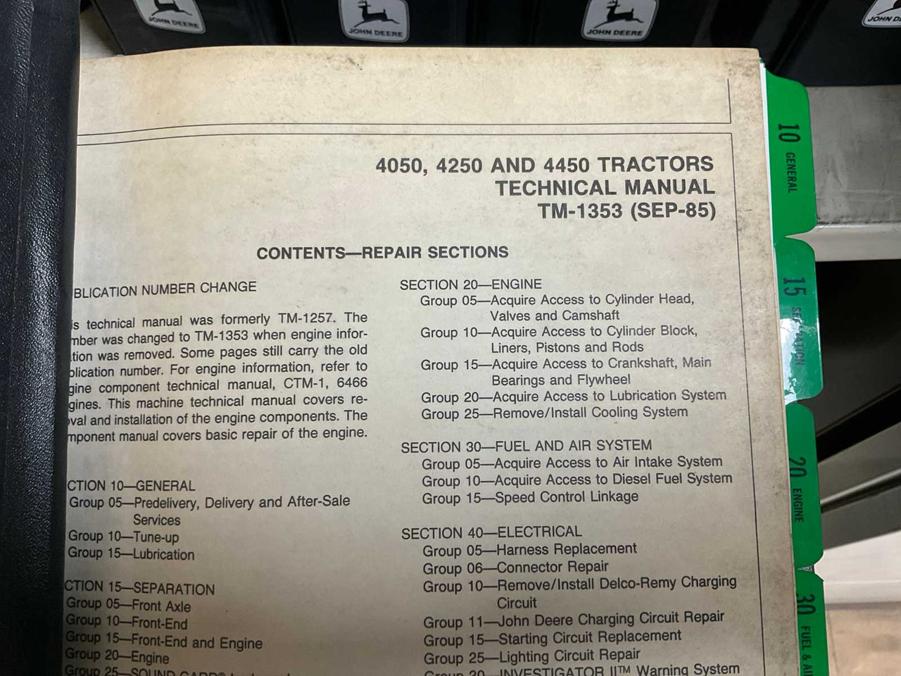 مغراف أمامي للجرار John Deere -30/40/50 & 7000 serie: صورة 9