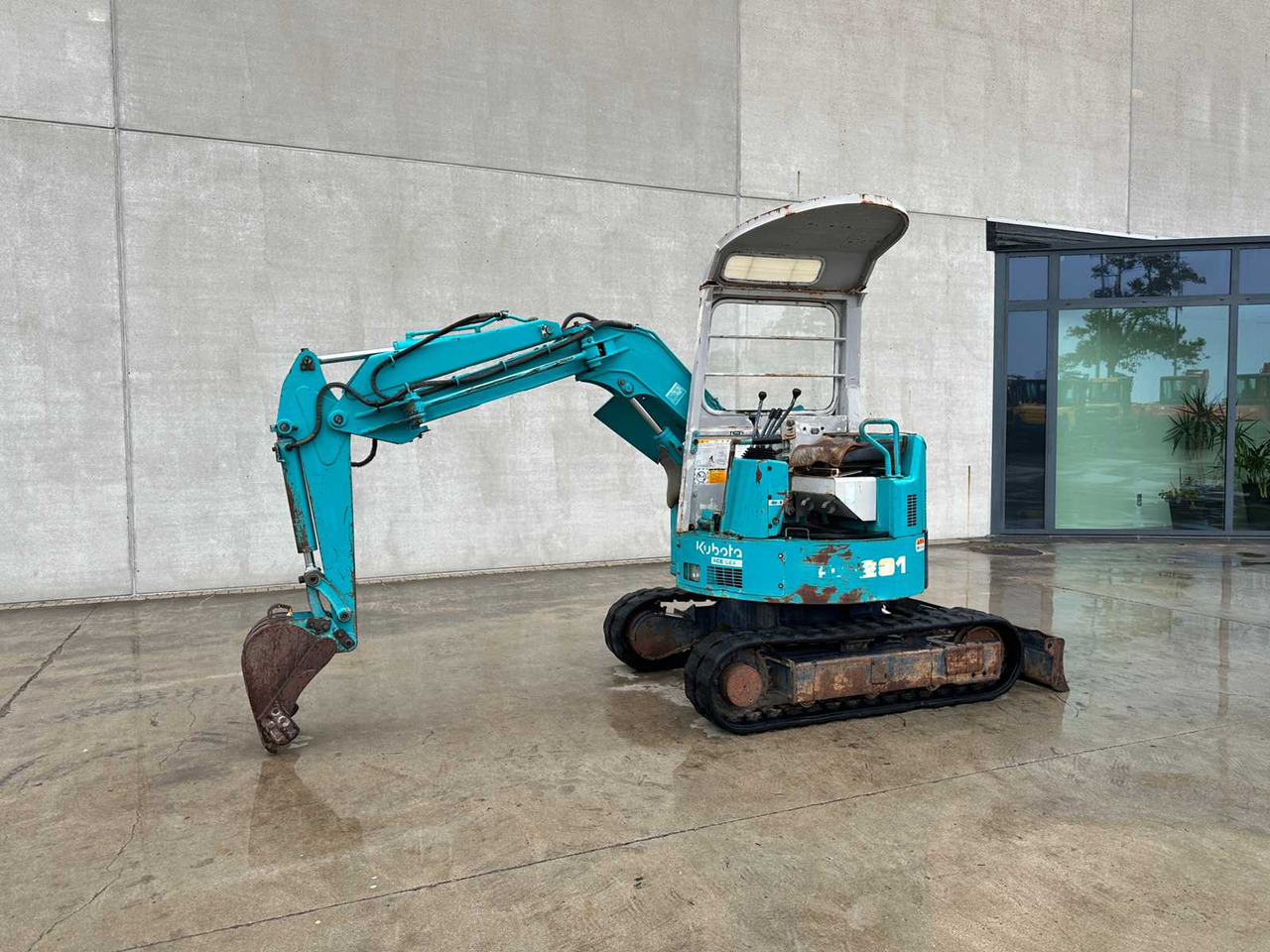 KUBOTA RX-201 - حفار زاحف: صورة 1 KUBOTA RX-201 - حفار زاحف: صورة 1