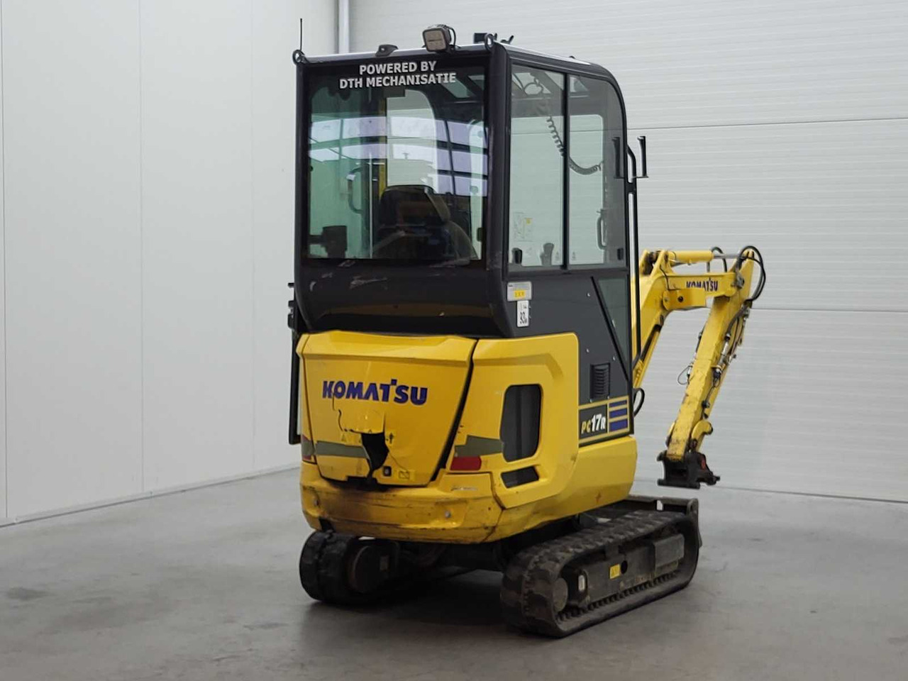 Komatsu PC 17R-S - حفار صغير: صورة 4 Komatsu PC 17R-S - حفار صغير: صورة 4