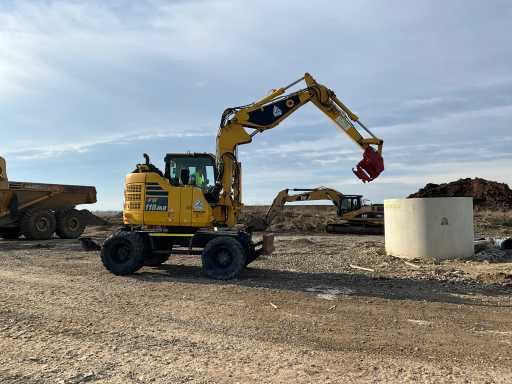 Komatsu PW118MR-11 - حفار ذو عجلات: صورة 5 Komatsu PW118MR-11 - حفار ذو عجلات: صورة 5