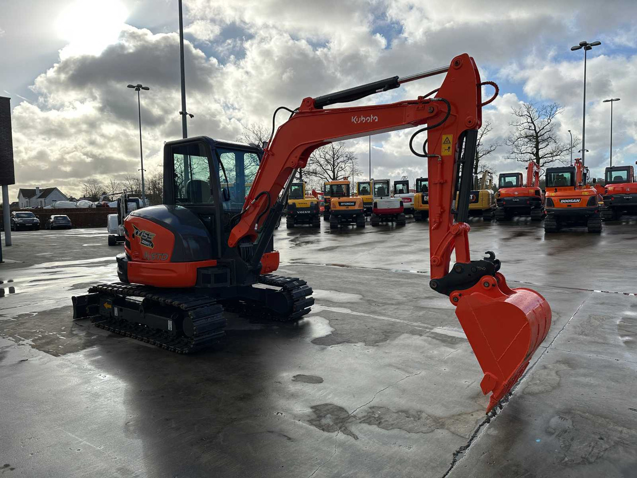 Kubota KX155-5 - حفار زاحف: صورة 3 Kubota KX155-5 - حفار زاحف: صورة 3