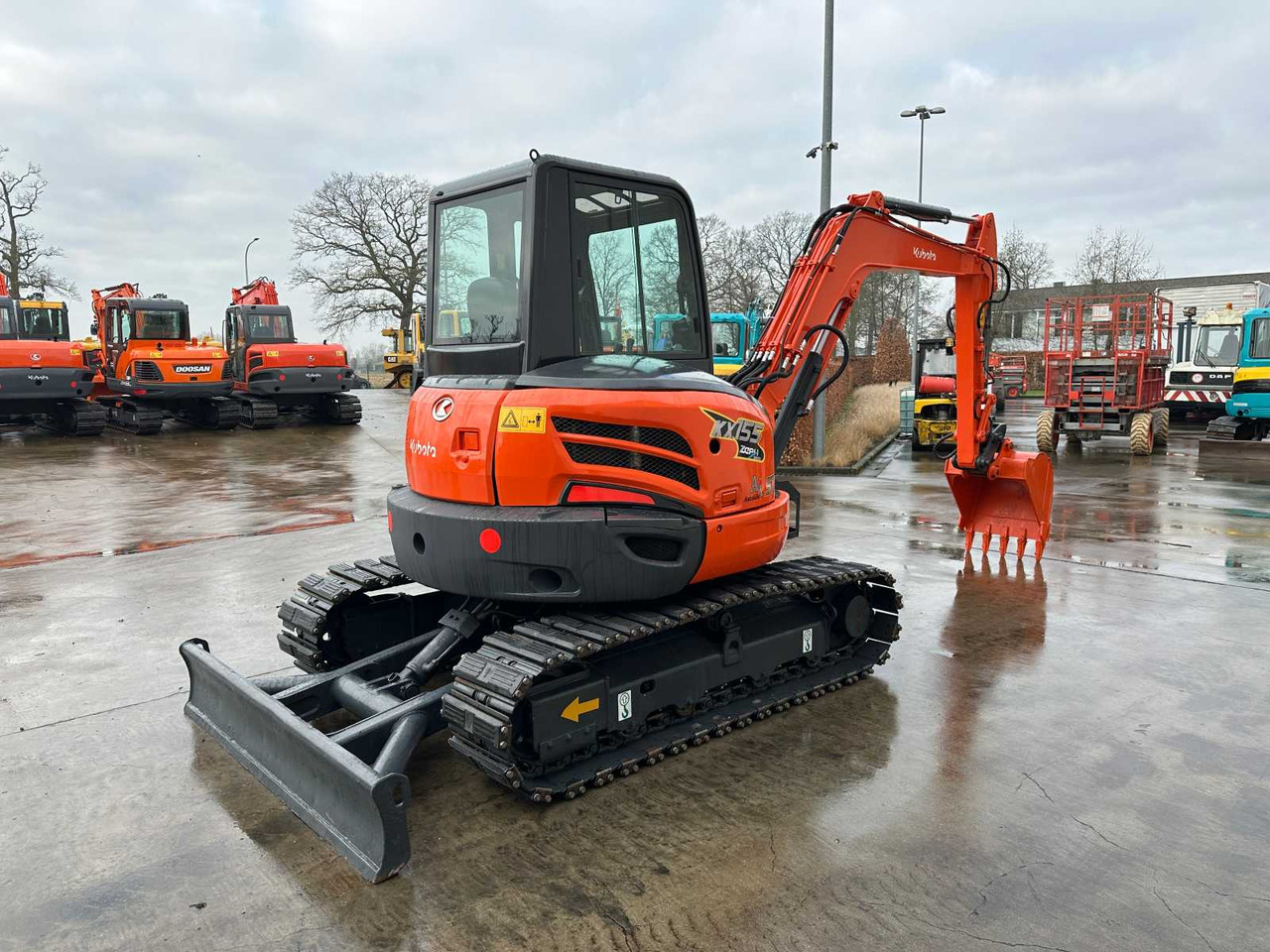 Kubota KX155-5 - حفار زاحف: صورة 4 Kubota KX155-5 - حفار زاحف: صورة 4