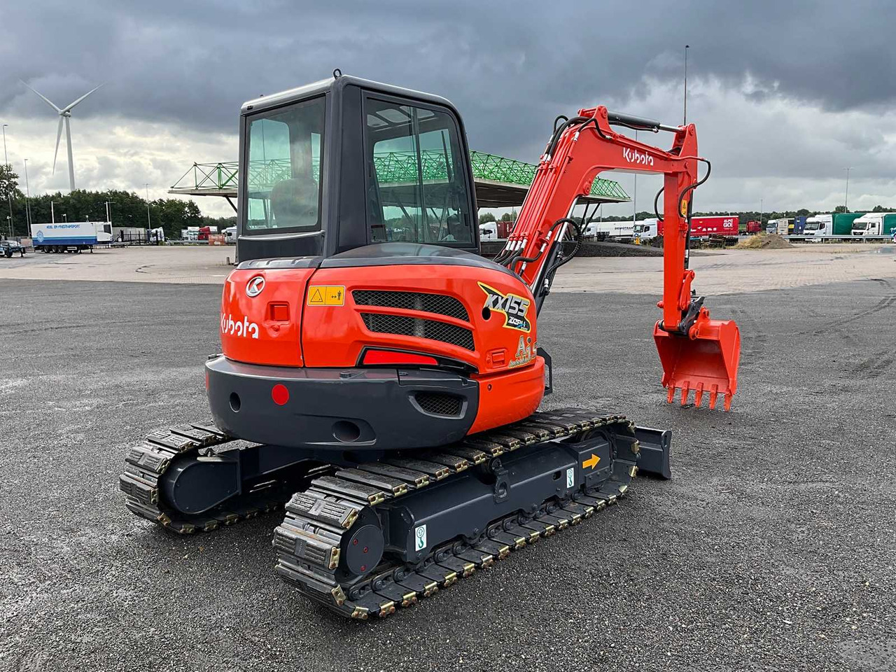 Kubota KX155-5 - حفار زاحف: صورة 4 Kubota KX155-5 - حفار زاحف: صورة 4