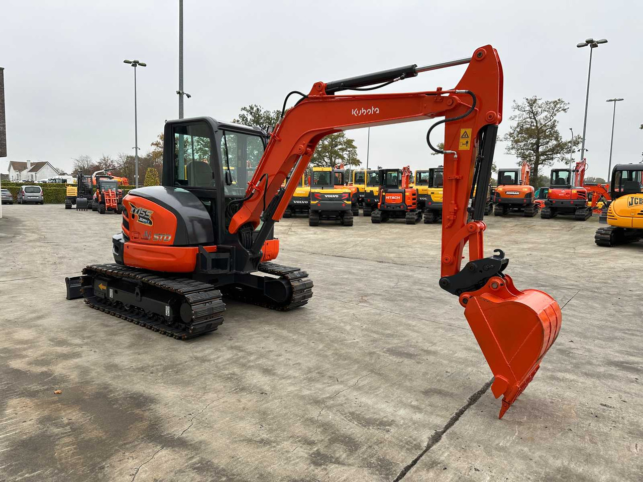 Kubota KX155-5 - حفار زاحف: صورة 3 Kubota KX155-5 - حفار زاحف: صورة 3