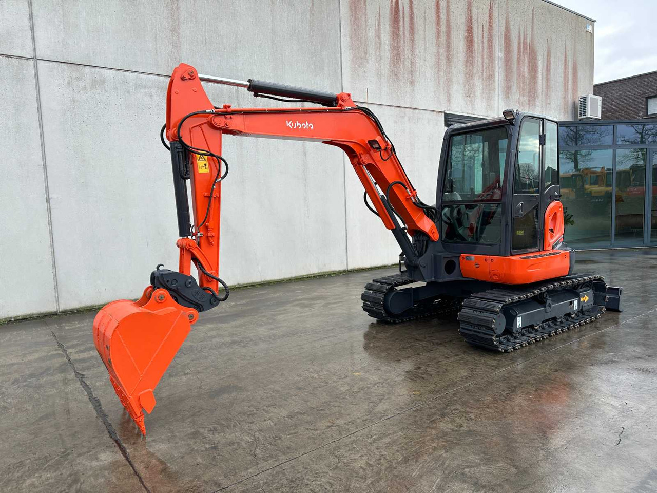 Kubota KX155-5 - حفار زاحف: صورة 1 Kubota KX155-5 - حفار زاحف: صورة 1