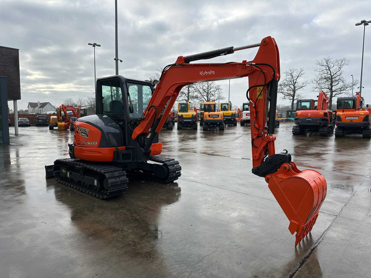 Kubota KX155-5 - حفار زاحف: صورة 3 Kubota KX155-5 - حفار زاحف: صورة 3