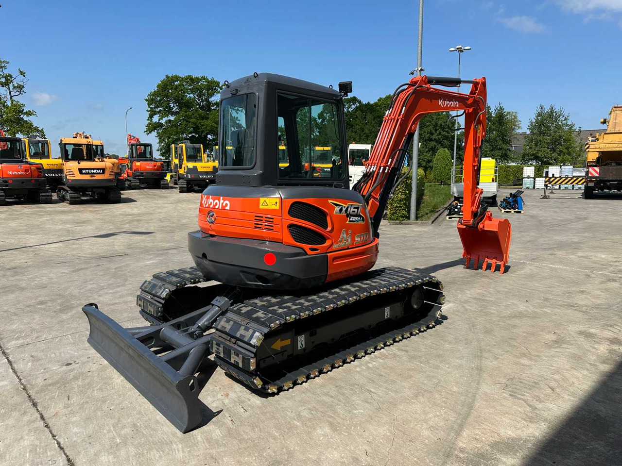 Kubota KX161-3 - حفار زاحف: صورة 4 Kubota KX161-3 - حفار زاحف: صورة 4