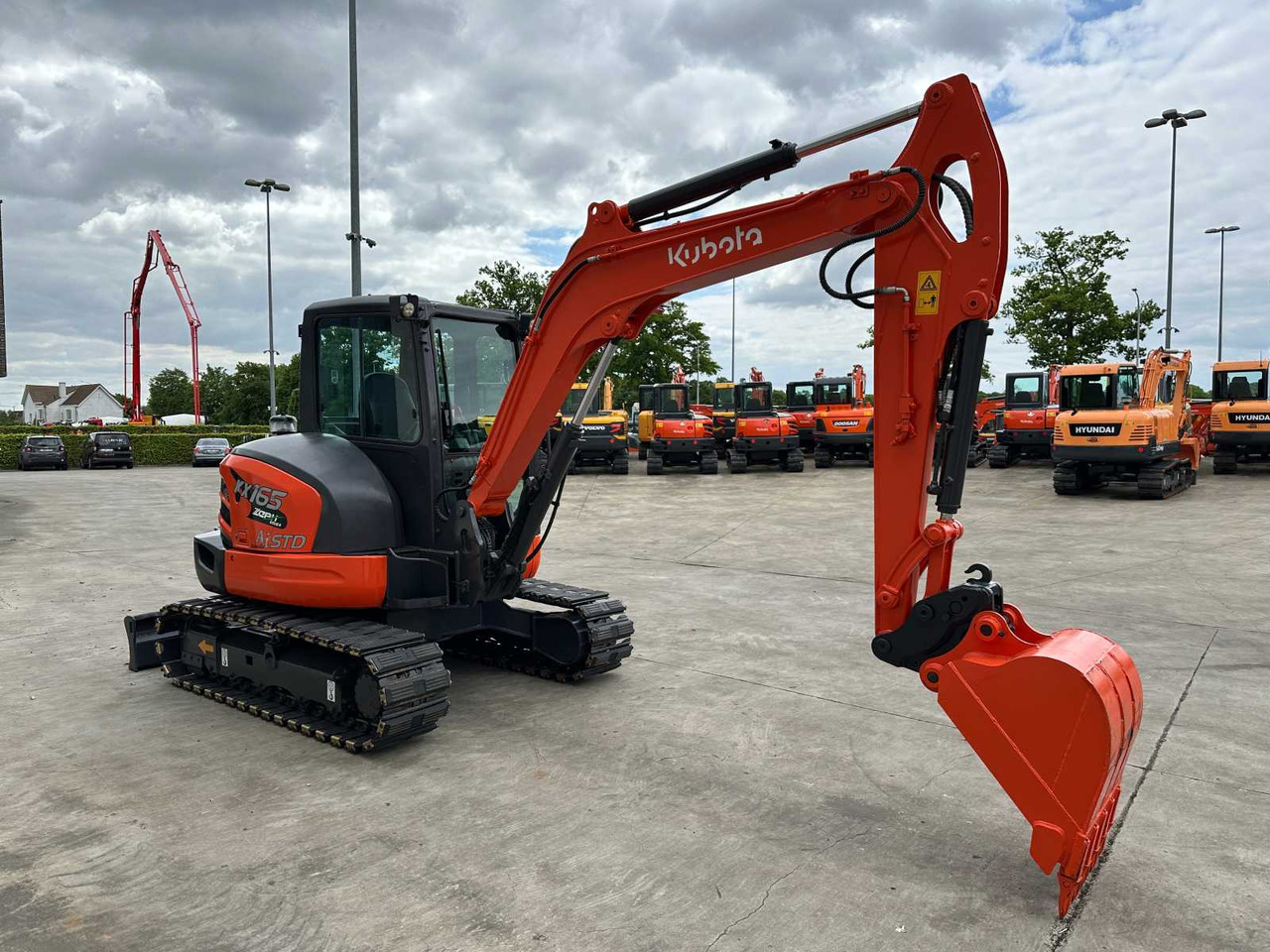 Kubota KX165-5 - حفار زاحف: صورة 3 Kubota KX165-5 - حفار زاحف: صورة 3