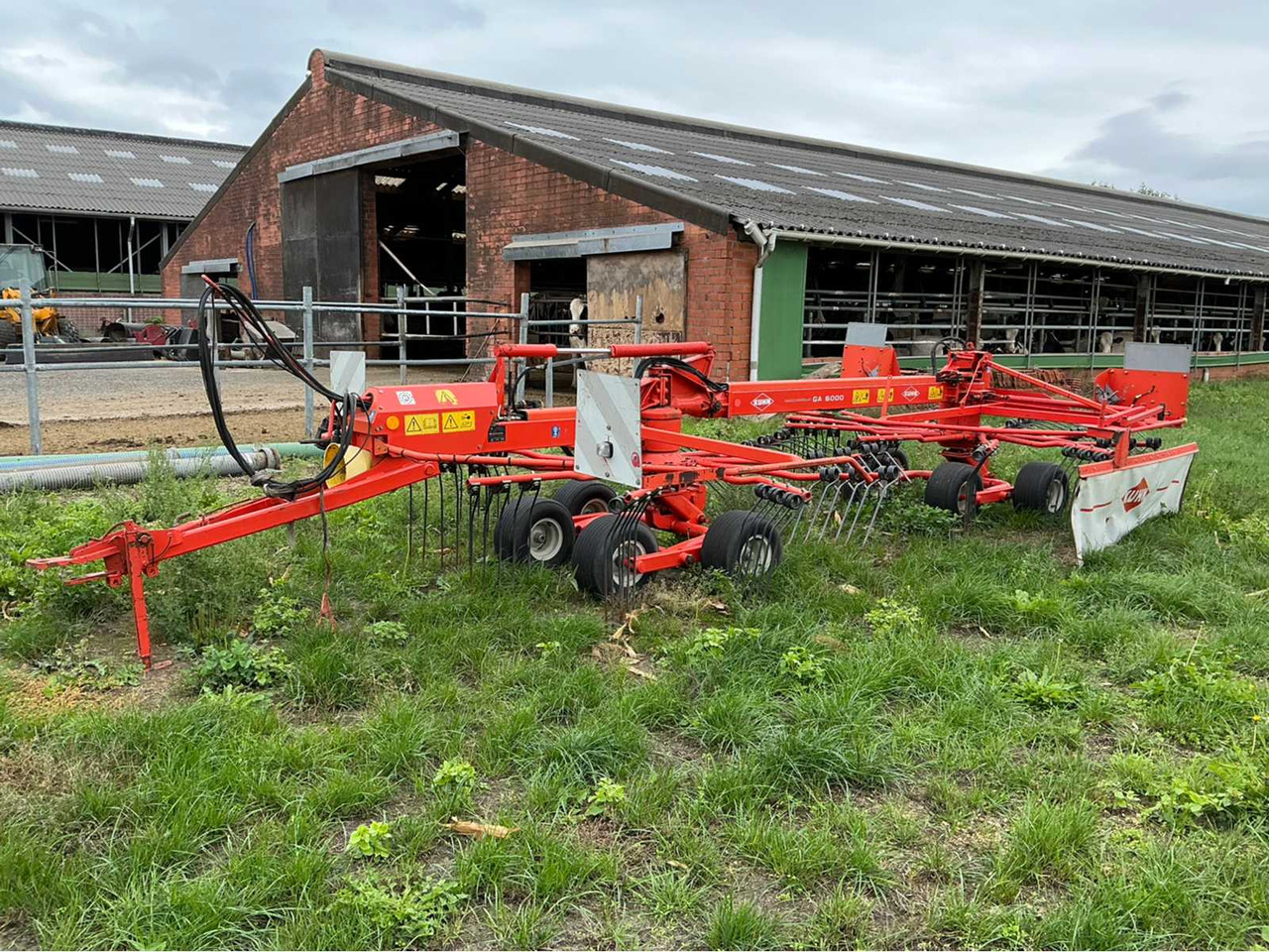 Kuhn GA6000 - ماكينات نشر التبن: صورة 4 Kuhn GA6000 - ماكينات نشر التبن: صورة 4