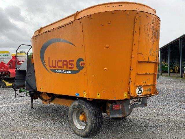 Lucas G Spirmix 180 - عربة خلط الأعلاف: صورة 2 Lucas G Spirmix 180 - عربة خلط الأعلاف: صورة 2