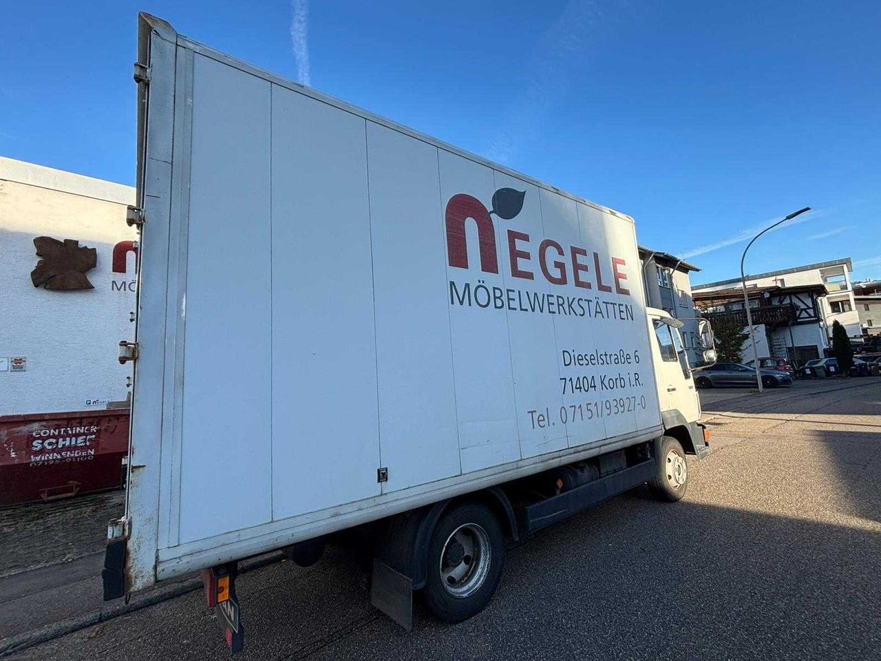 MAN 8-163 / L 2000 TRUCK WITH BOX - شاحنة: صورة 4 MAN 8-163 / L 2000 TRUCK WITH BOX - شاحنة: صورة 4