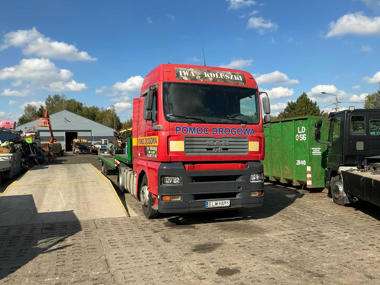 MAN TRUCK / STAS TRAILER - TRUCK - 2006 - شاحنة: صورة 1 MAN TRUCK / STAS TRAILER - TRUCK - 2006 - شاحنة: صورة 1