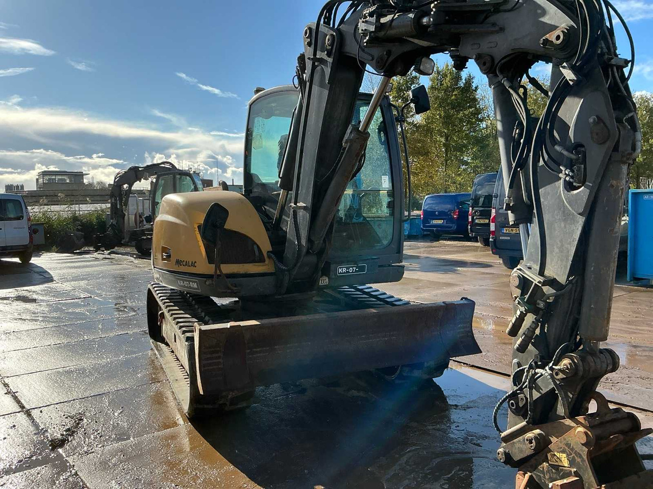 Mecalac 8MCR - حفار زاحف: صورة 4 Mecalac 8MCR - حفار زاحف: صورة 4